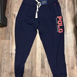 Polo by Ralph Lauren Blue Jogger Sweatpants